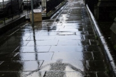Andy Goldsworthy :: Victoria Terrace, Edinburgh. 29 May 2015. Picture by JANE BARLOW © Jane Barlow 2015 {all rights reserved} janebarlowphotography@gmail.com m: 07870 152324