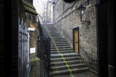 Andy Goldsworthy :: Victoria Terrace, Edinburgh. 29 May 2015. Picture by JANE BARLOW © Jane Barlow 2015 {all rights reserved} janebarlowphotography@gmail.com m: 07870 152324
