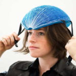 Faltbarer und recycelbarer Fahrradhelm