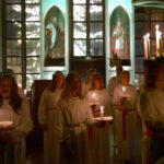 Lucia-Zug zieht in den Kaisersaal des Frankfurter Römer ein