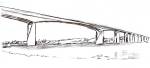 Zur Aerodynamik der stark frequentierten Orwell-Bridge in Ipswich