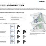 Schallschutztool für Sanitärinstallationen