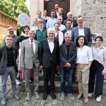 Ministerpräsident Winfried Kretschmann besuchte als Teil seiner Sommertour zwei Projekte der IBA’27
