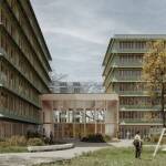 Moderne Schule statt marodem Bürogebäude