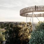 Runder Aussichtsturm von Gert Wingårdh zum Parkjubiläum in Göteborg